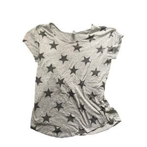 Alternative Apparel Grey top with black stars